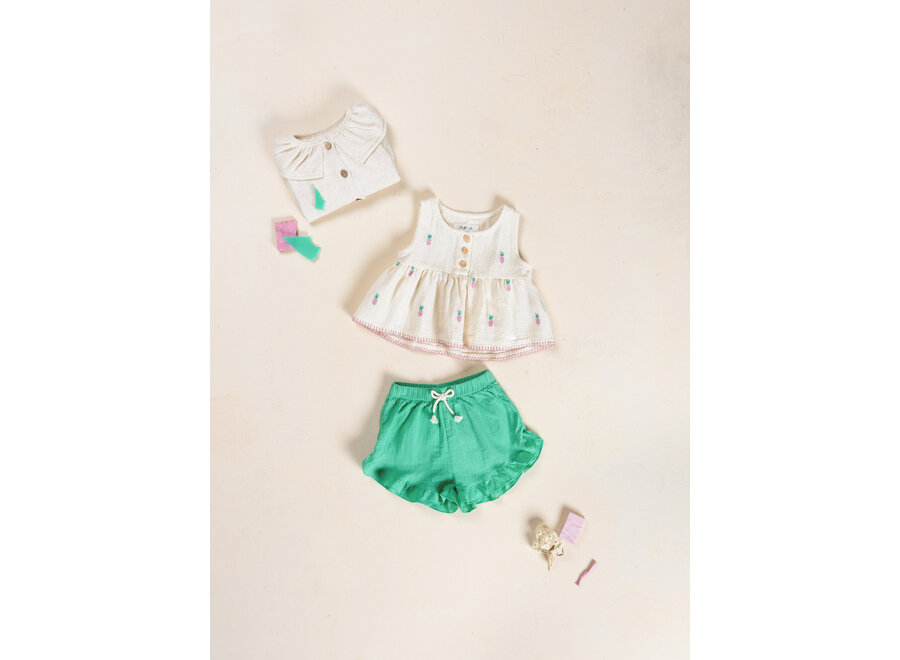 Pu Top Woven Bio Resin