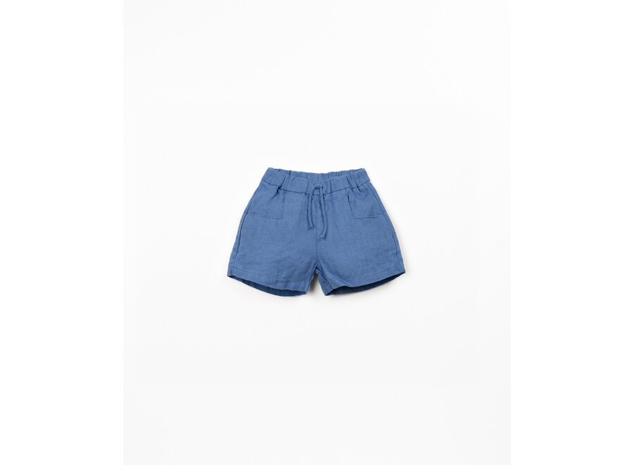 Pu Shorts Linen Lisboa