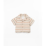 Pu Shirt Striped Sew