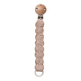 Lil' Atelier Limo Crochet Pacifier String Oxford Tan