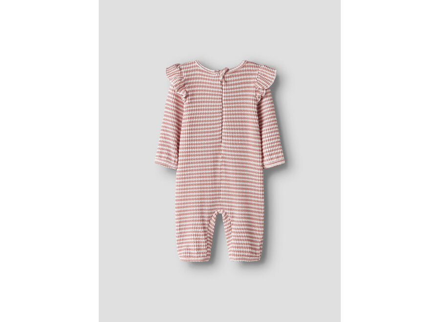 Lil' Atelier Fredo Ls Uv Swimsuit Misty Rose