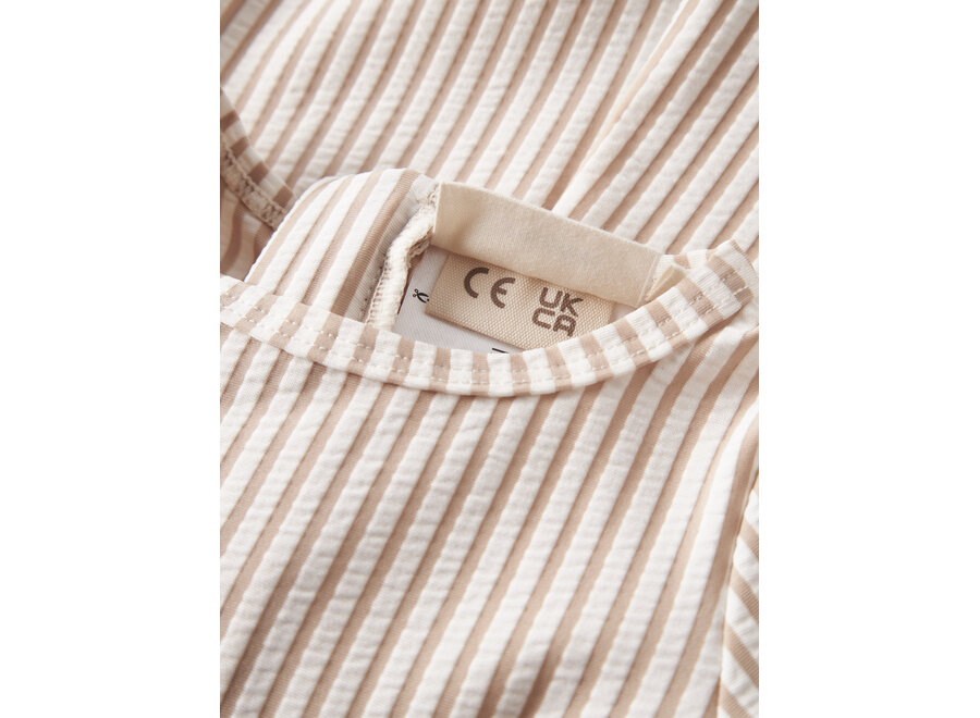 Lil' Atelier Fondo Ls Uv Suit Oxford Tan