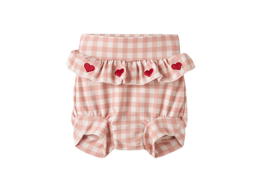 Lil' Atelier Finley Swim Bloomers W Shield Misty Rose