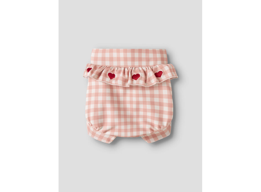 Lil' Atelier Finley Swim Bloomers W Shield Misty Rose
