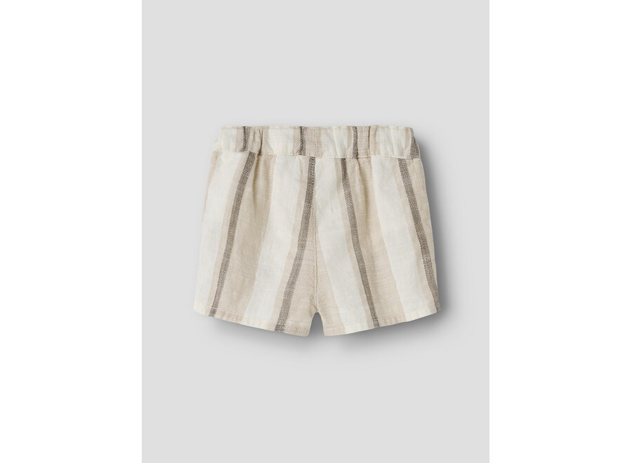 Lil' Atelier Fibert Loose Shorts Coconut Milk