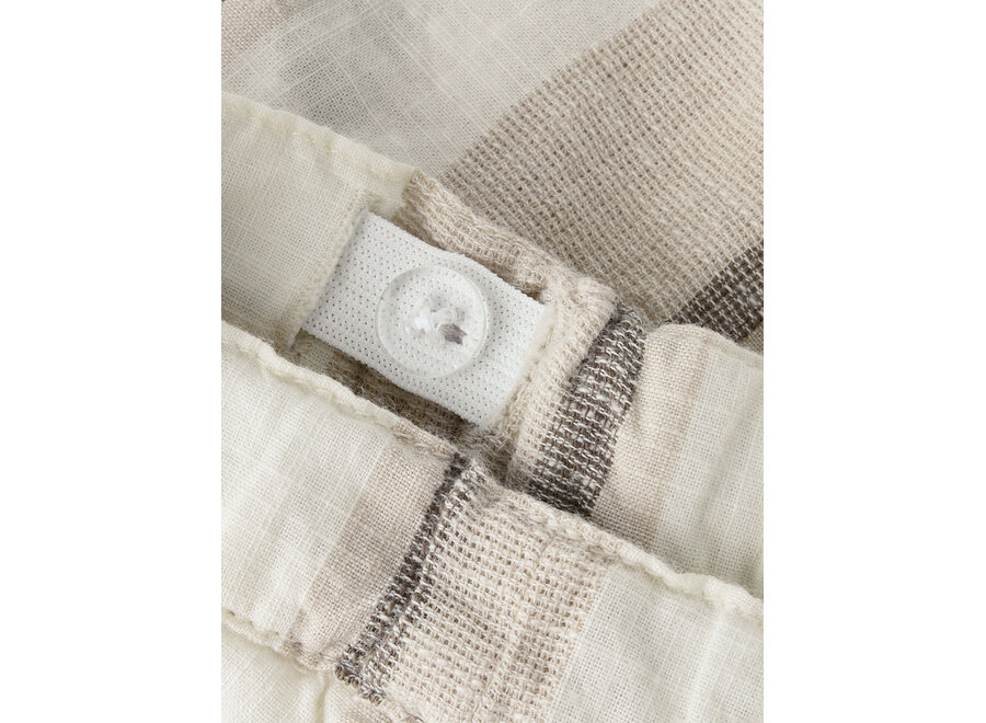 Lil' Atelier Fibert Loose Shorts Coconut Milk