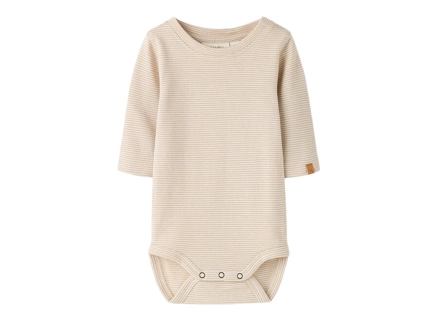 Lil' Atelier Feng Ls Slim Body Oxford Tan