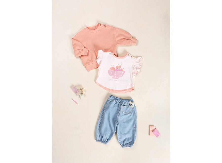 Pu Sweater Fleece Tulip