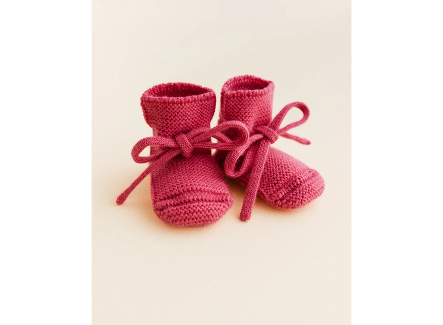 Hvid Slofjes-Merino wol Lollipop