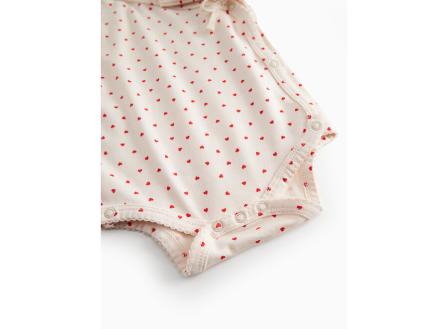 MarMar Belita Wikkelromper Happy Hearts