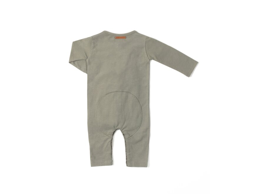 Nixnut Butt onesie Wild Green