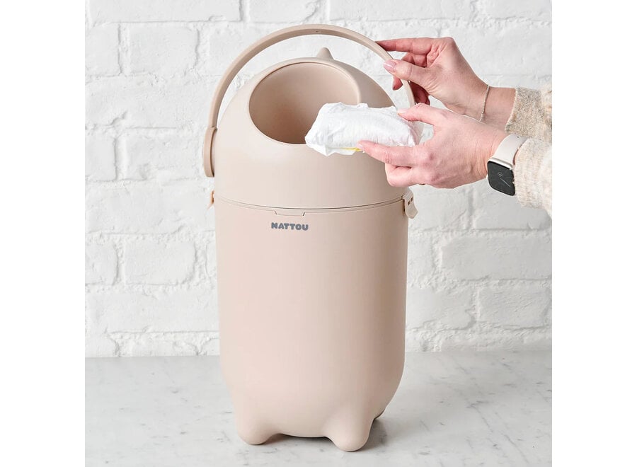 Nattou DROPY luieremmer klei