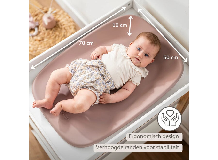 Nattou SOFTY verzorgingskussen roze