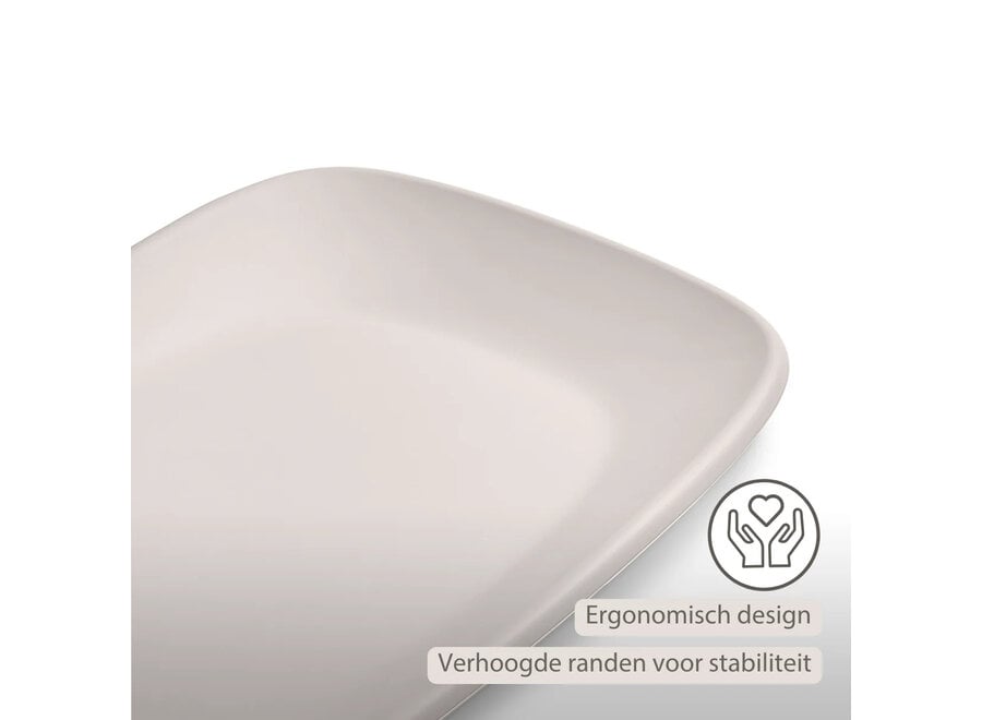 Nattou SOFTY verzorgingskussen klei