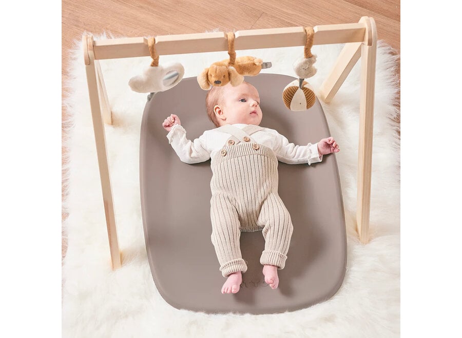 Nattou SOFTY verzorgingskussen taupe