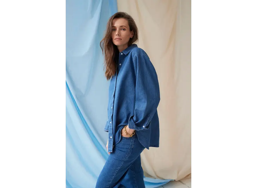 Atelier Melon The Shirt Dark Denim