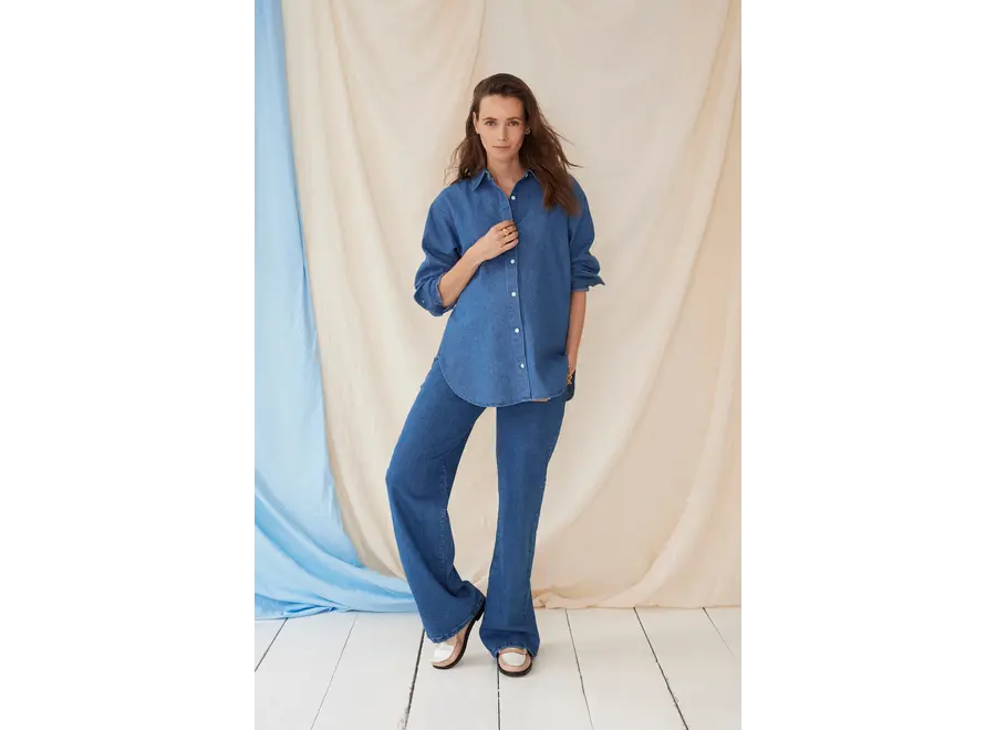 Atelier Melon The Shirt Dark Denim