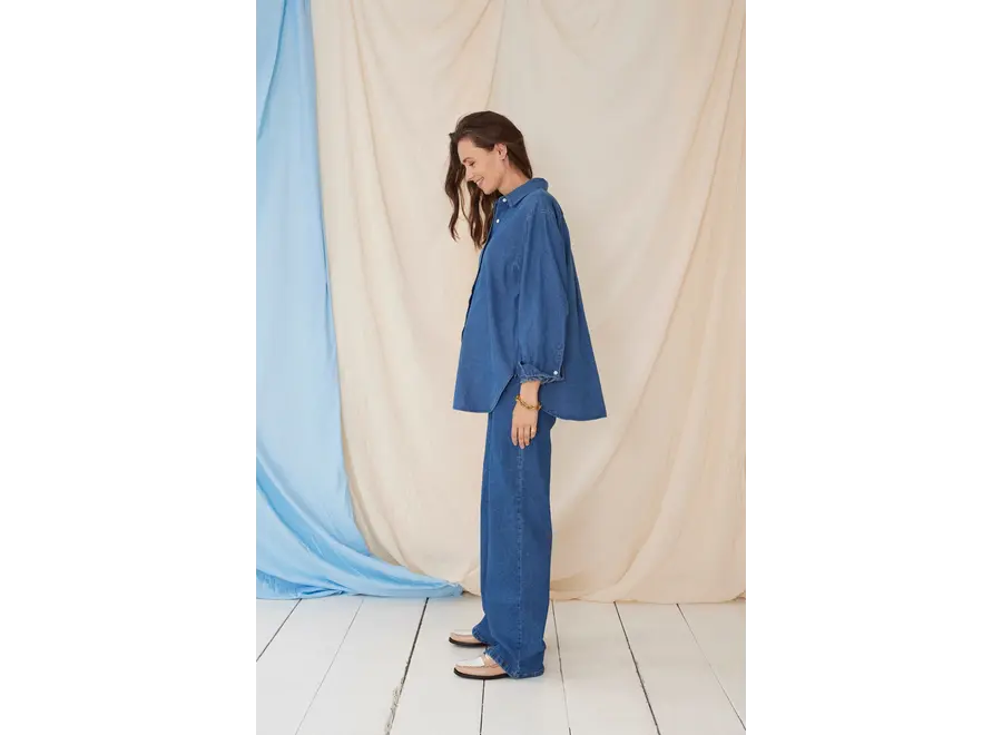 Atelier Melon The Shirt Dark Denim