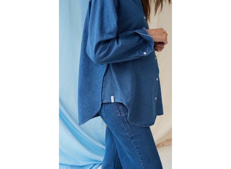 Atelier Melon The Shirt Dark Denim