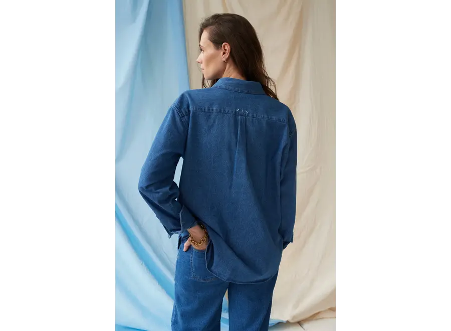 Atelier Melon The Shirt Dark Denim