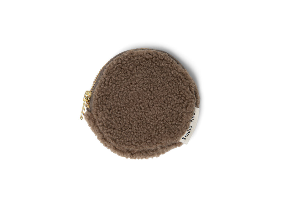 Studio Noos Wallet teddy brown hearts