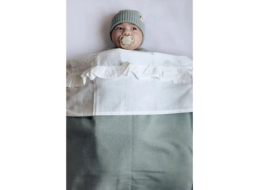 Moalie deken sage 80x80cm