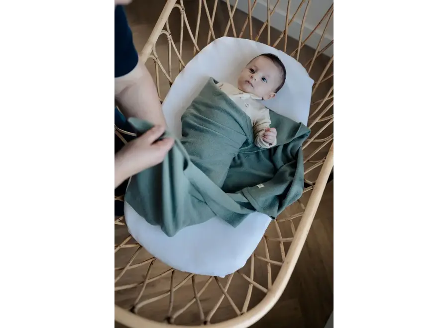 Moalie deken sage 80x80cm