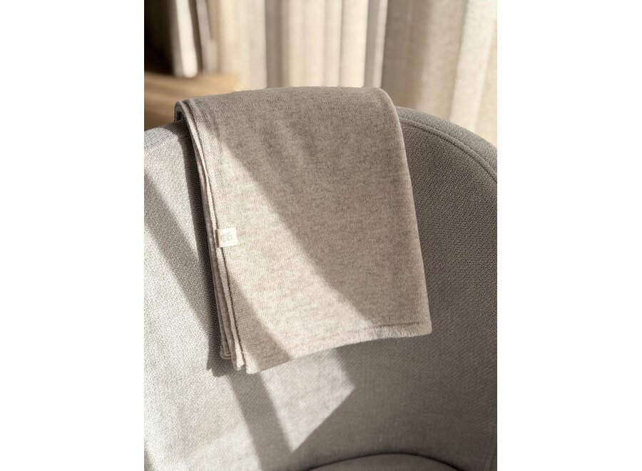 Moalie deken sand 80x80cm