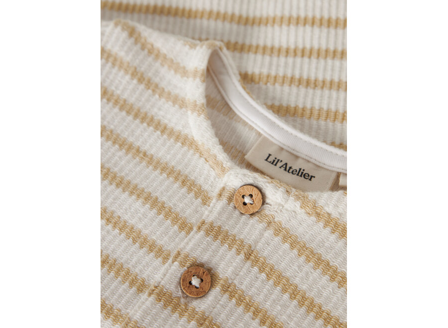 Lil' Atelier Tadeo Ss Suit Coconut Milk Mojave Desert