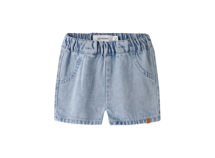 Lil' Atelier River Shorts 2088-Sv Medium Blue Denim