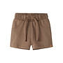 Lil' Atelier Omas Sweat Shorts Coca Mocha