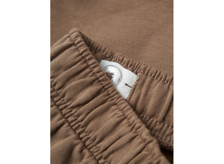 Lil' Atelier Omas Sweat Shorts Coca Mocha