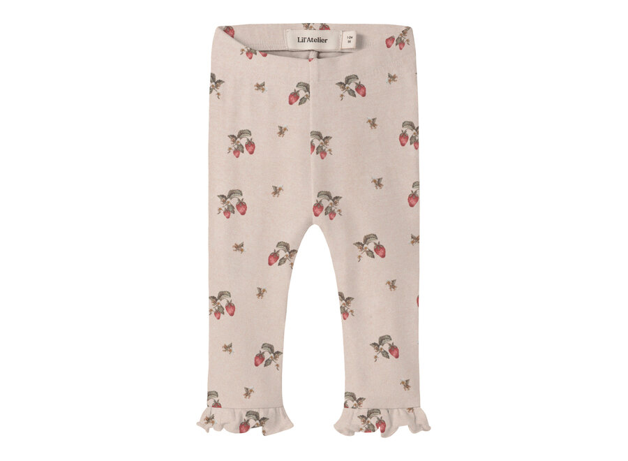 Lil' Atelier Gayo Ska Slim Leggings Morganite Strawberry