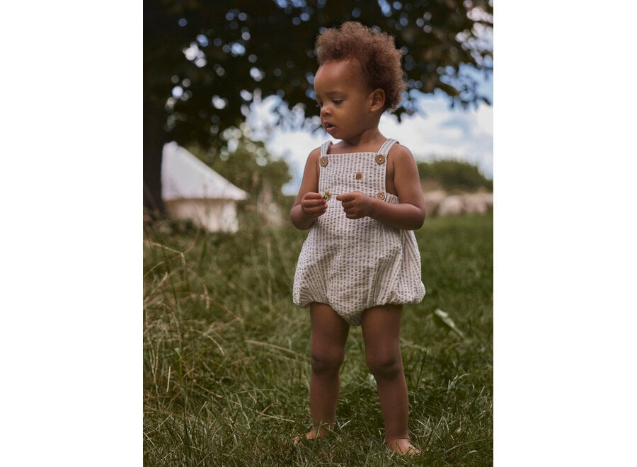 Lil' Atelier Fausto Romber Coconut Milk Feather Gray