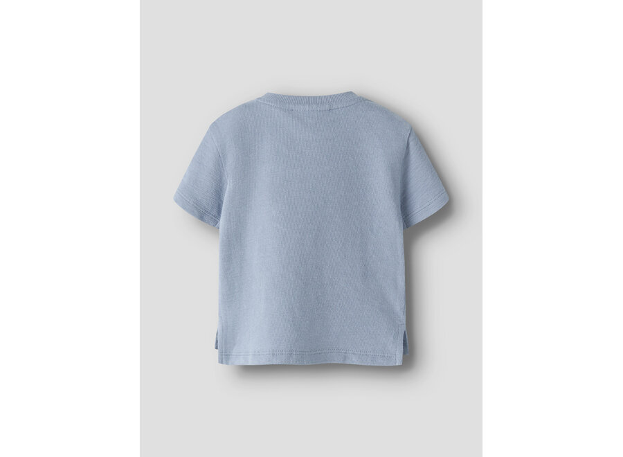 Lil' Atelier Dias Top Ss Sweat Dusty Blue