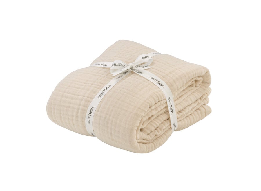 Baby Bello hydrofiele deken sandshell