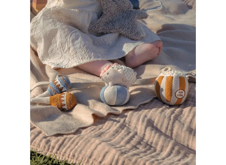 Baby Bello wagenspanner Hedgehog blue