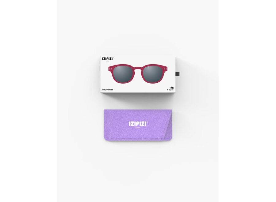 Izipizi Zonnebril Kids C Cranberry 3-5
