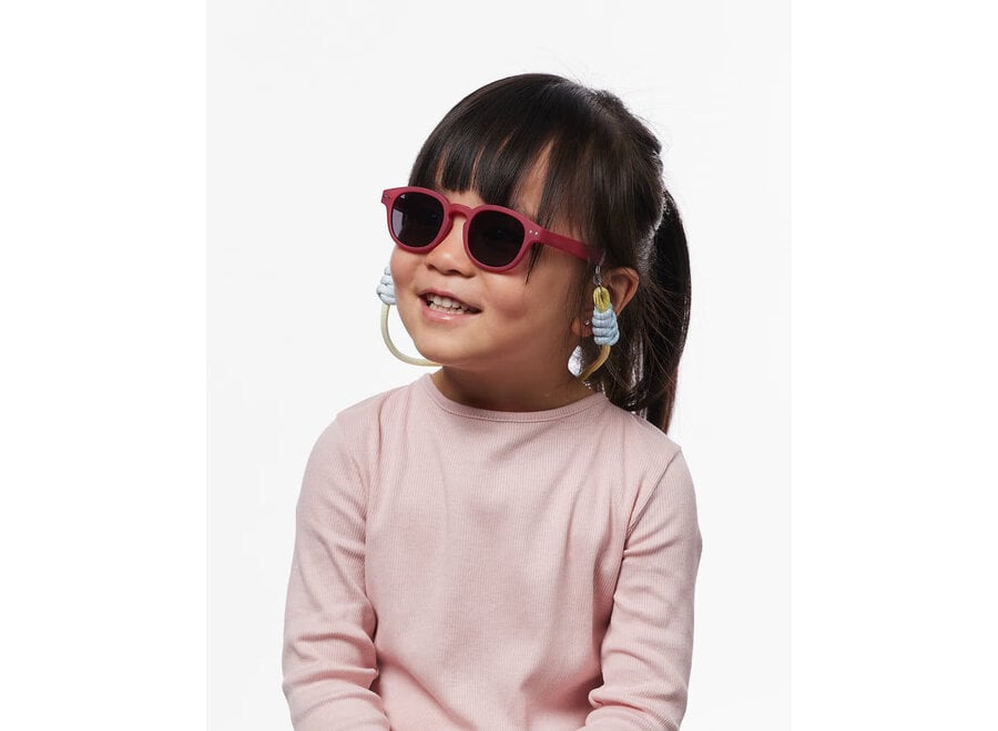 Izipizi Zonnebril Kids C Cranberry 3-5