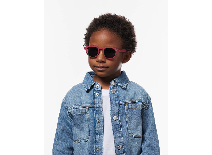 Izipizi Zonnebril Kids C Cranberry 3-5