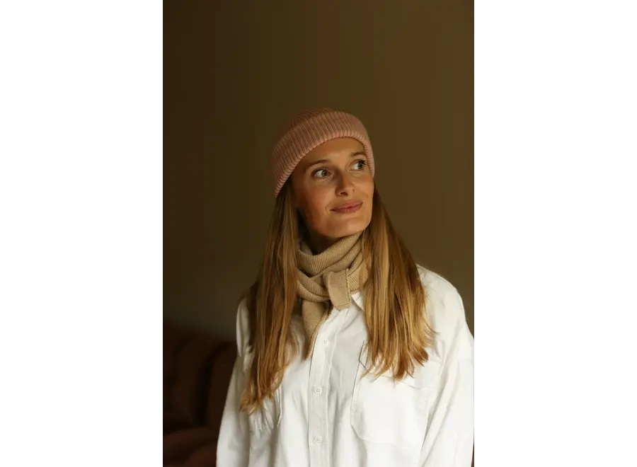 Hvid Triangle scarf Josephina L.Yellow