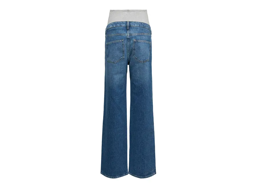 Vero Moda Tessa Wide Leg Fit Jeans Medium Blue Denim