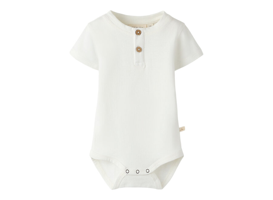 Lil' Atelier Dolan SS Romper Coconut Milk