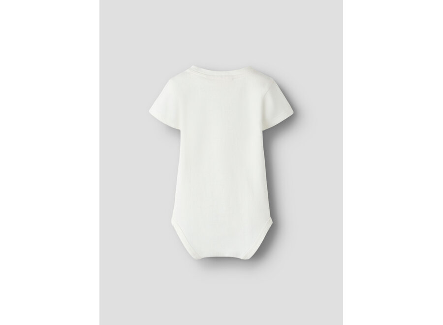 Lil' Atelier Dolan SS Romper Coconut Milk