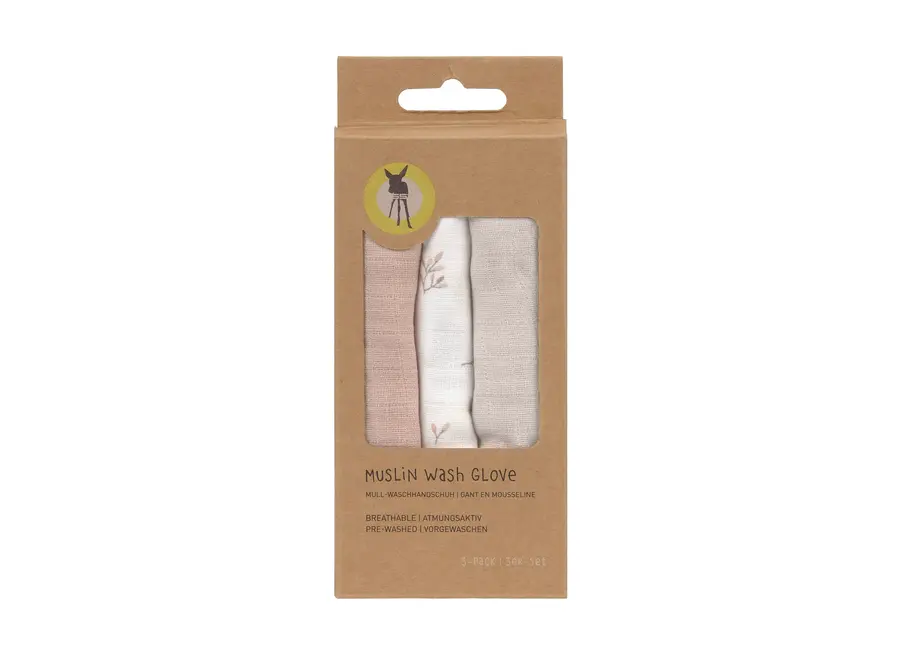 Lässig Wahs Glove 3 pcs Nature Leaves