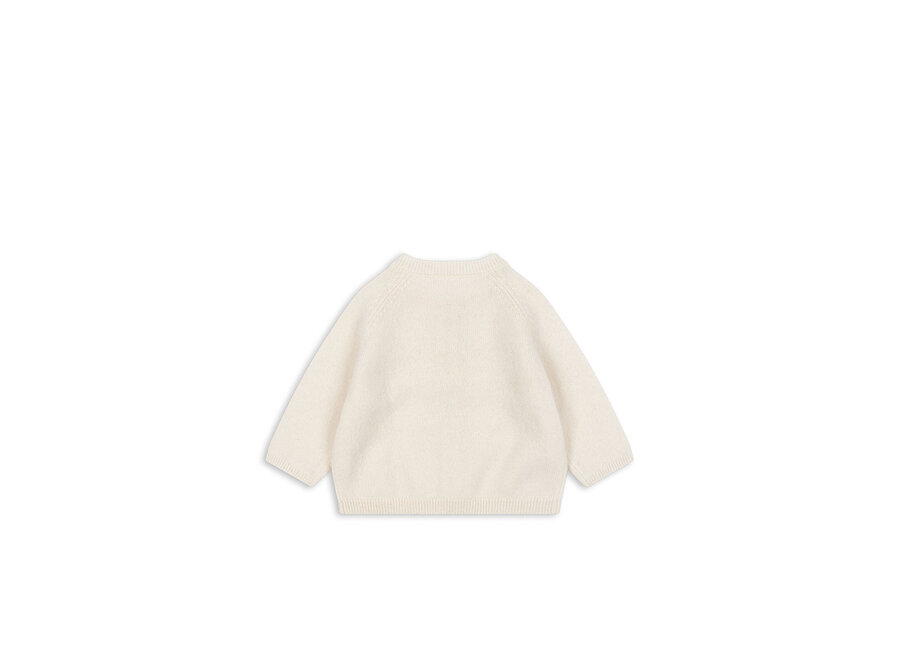 Fanga Savora Cardigan antique white