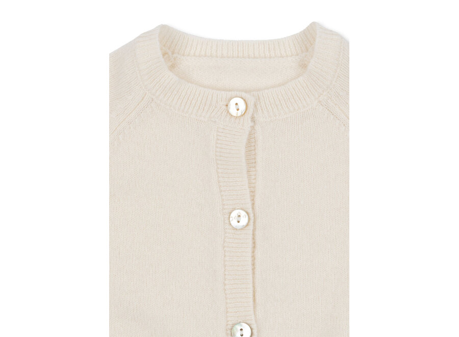 Fanga Savora Cardigan antique white