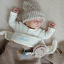 AP Pacifier Cloth Pomme Teddy | Ecru