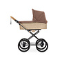 Naturkind kinderwagen IDA + Gevlochten reiswieg Mokka