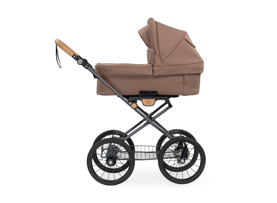Naturkind kinderwagen IDA + Reiswieg Mokka